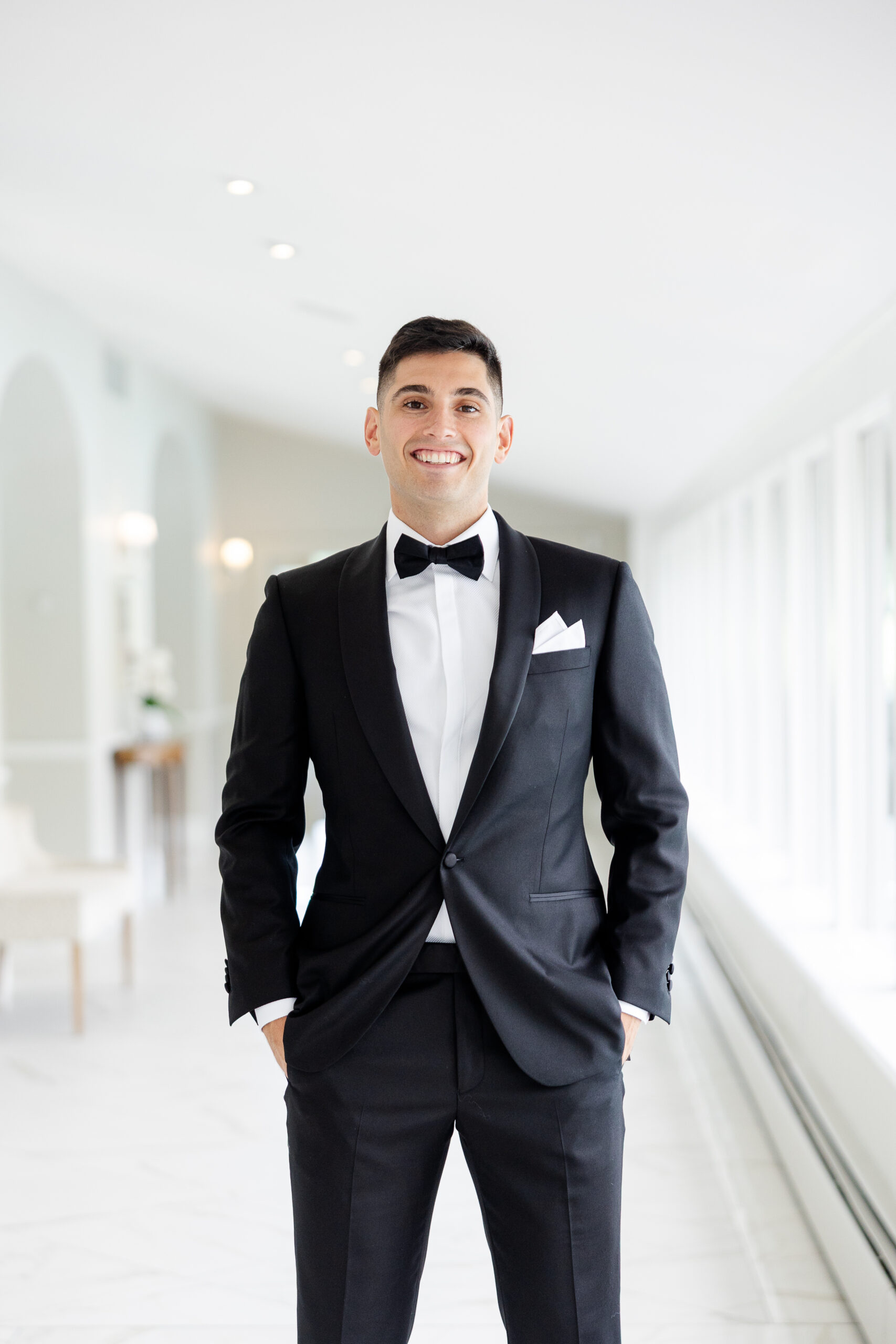Groom Portraits at NY Country Club