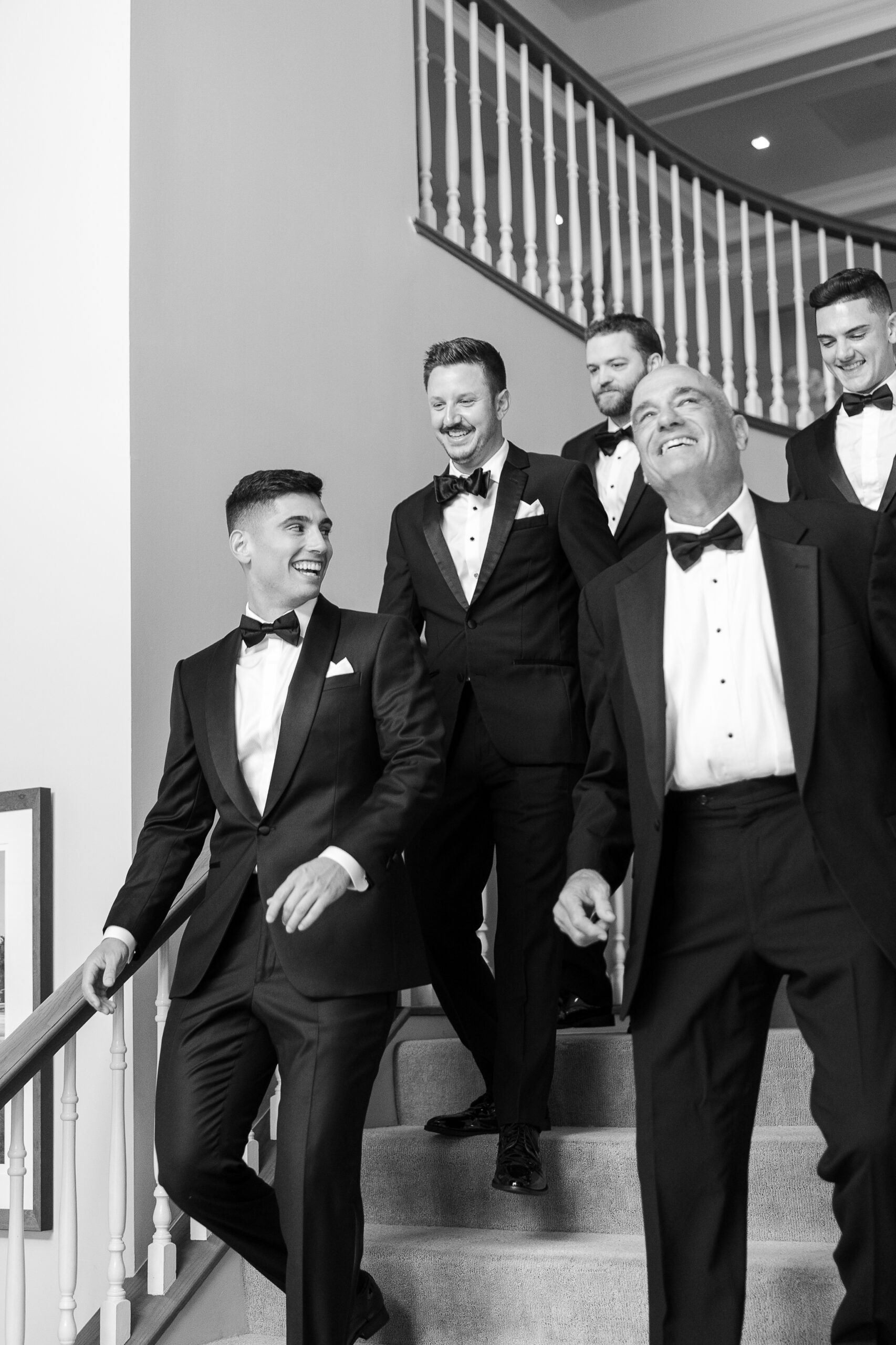 Groom with his best man at NY Country Club