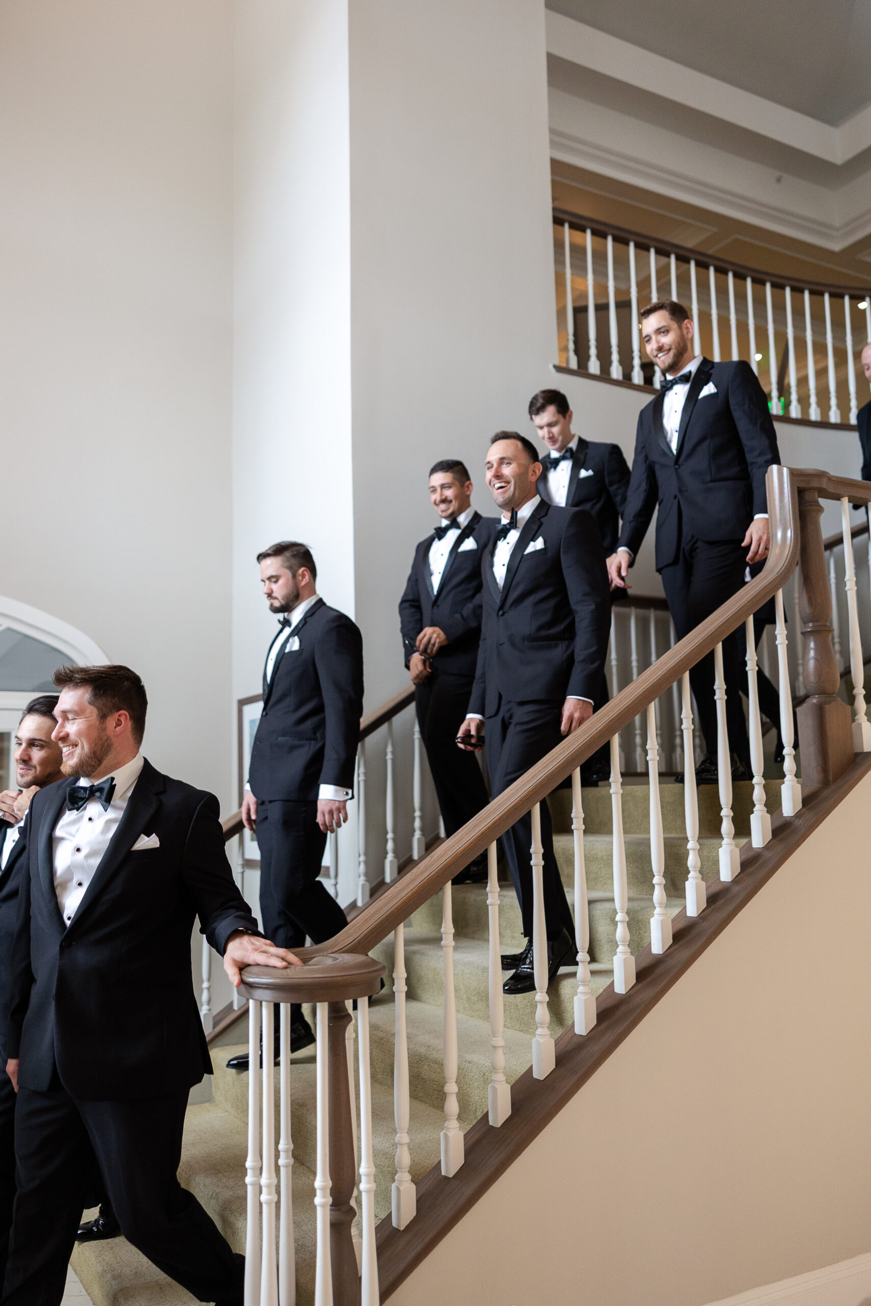 Groom with his best man at NY Country Club