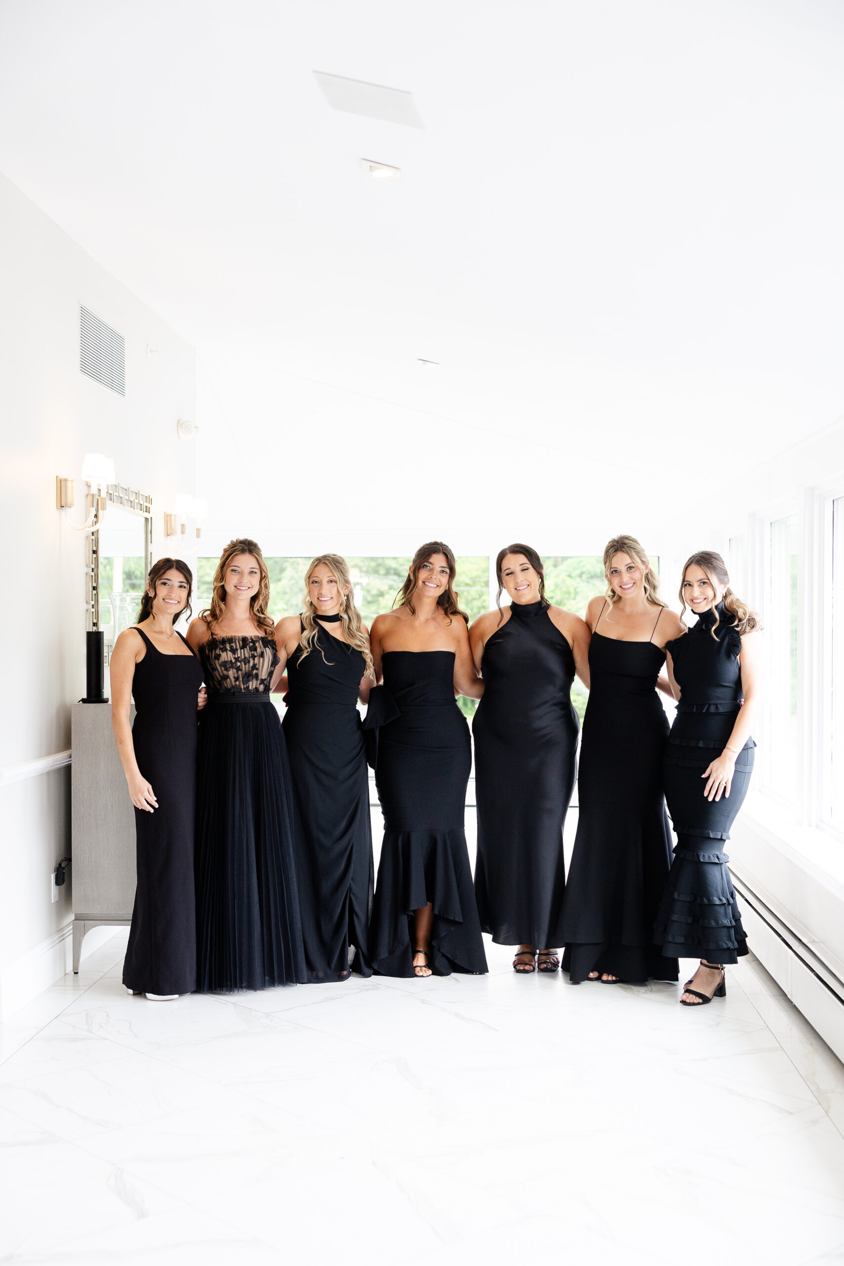Bridesmaid at Country Club Wedding