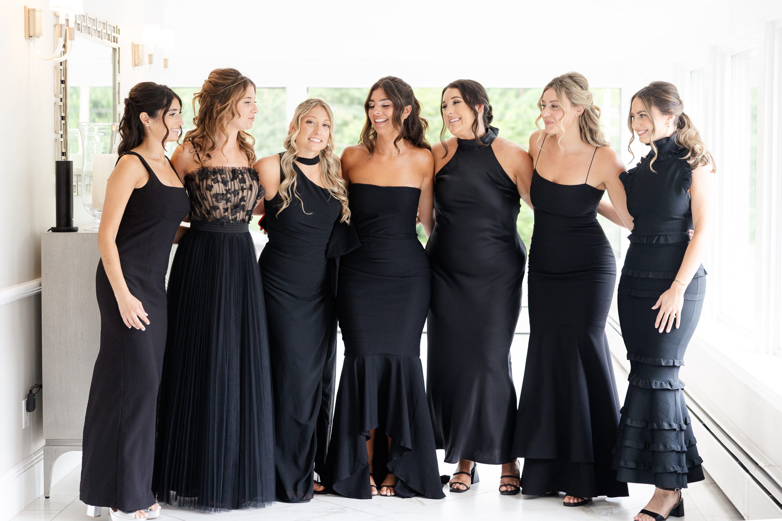 Bridesmaid at Country Club Wedding