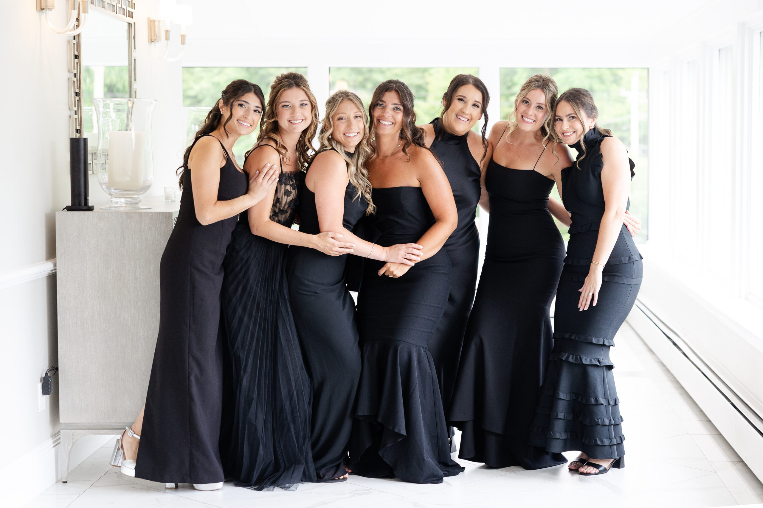 Bridesmaid at Country Club Wedding