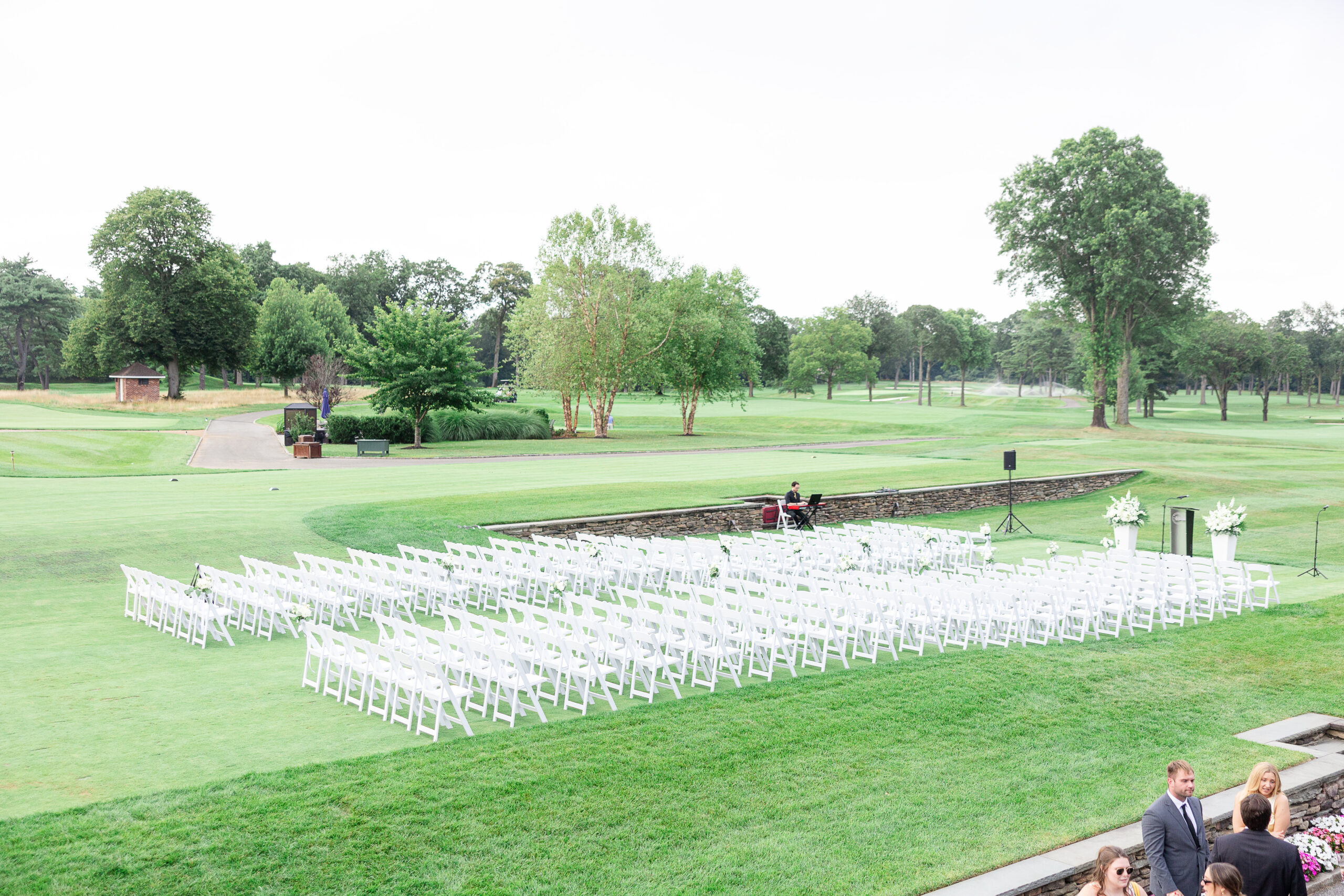 Brookville Country Club wedding day