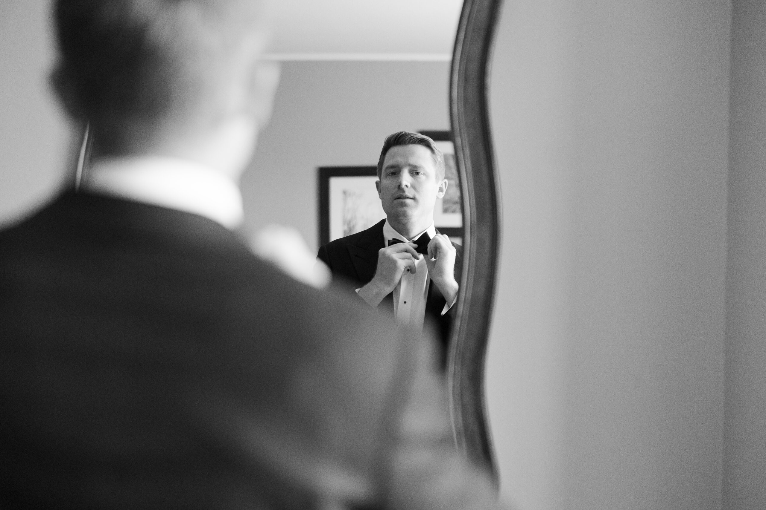 Groom portraits for Bethpage Wedding Day