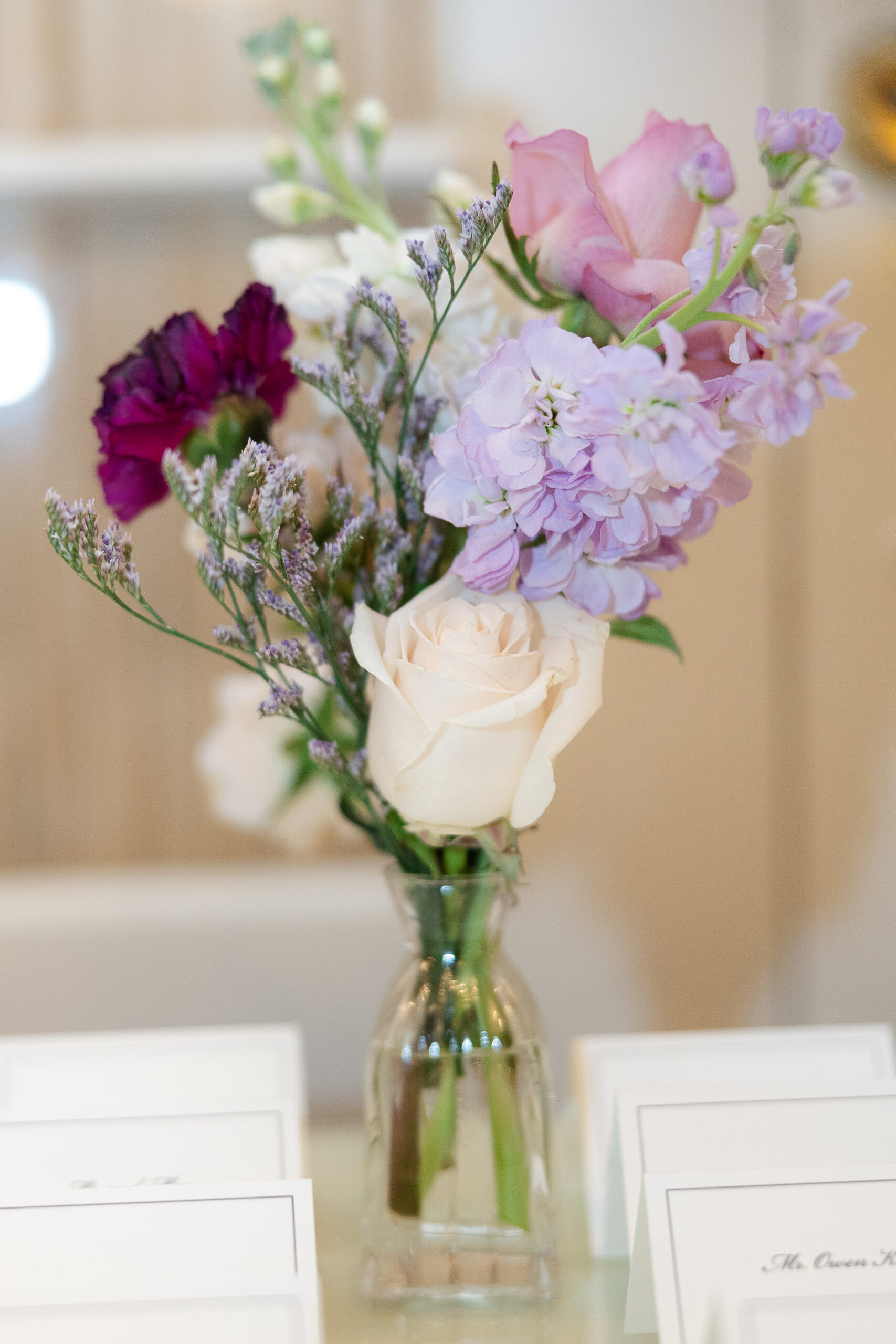 Reception details at Heritage Club at Bethpage