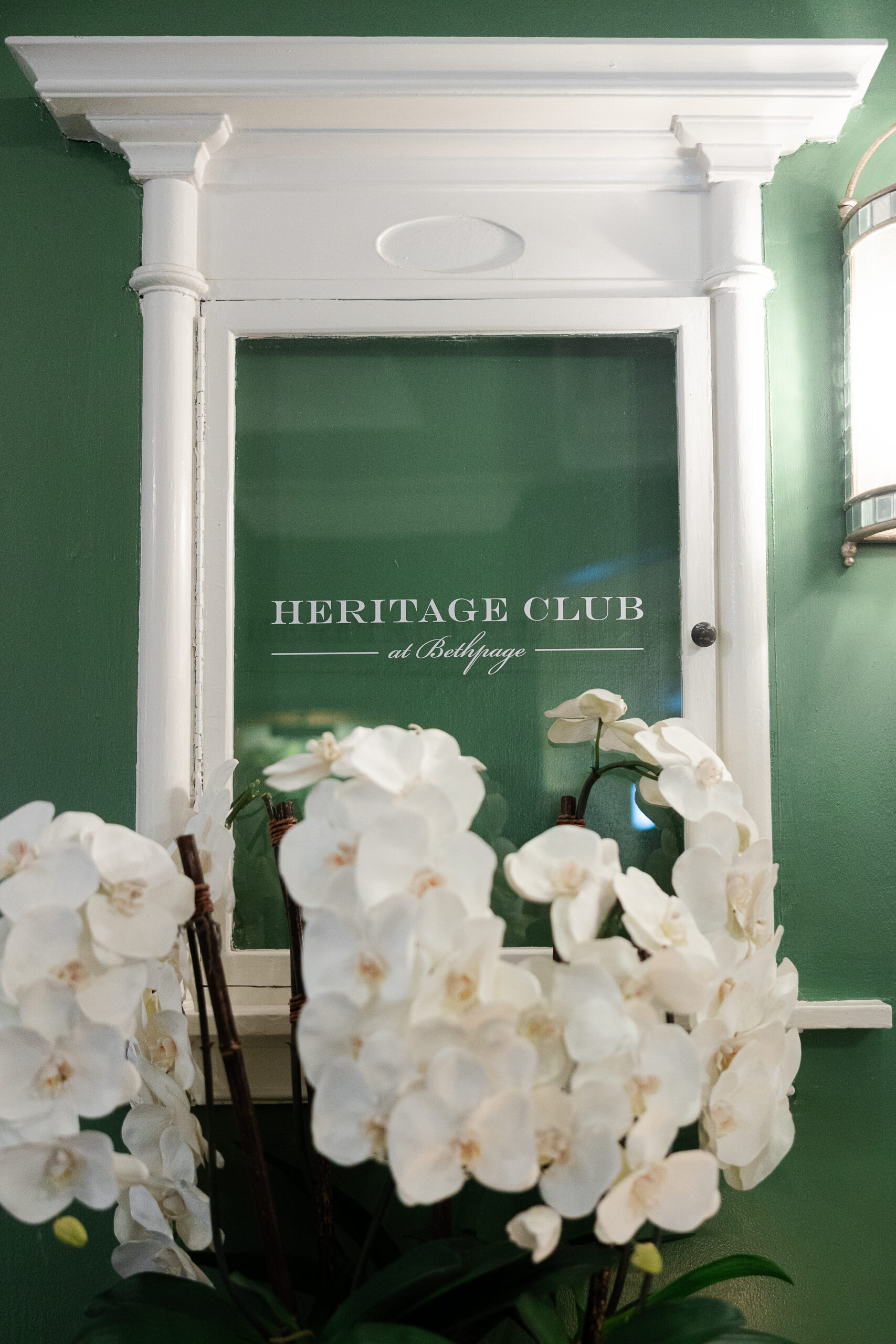 Reception details at Heritage Club at Bethpage