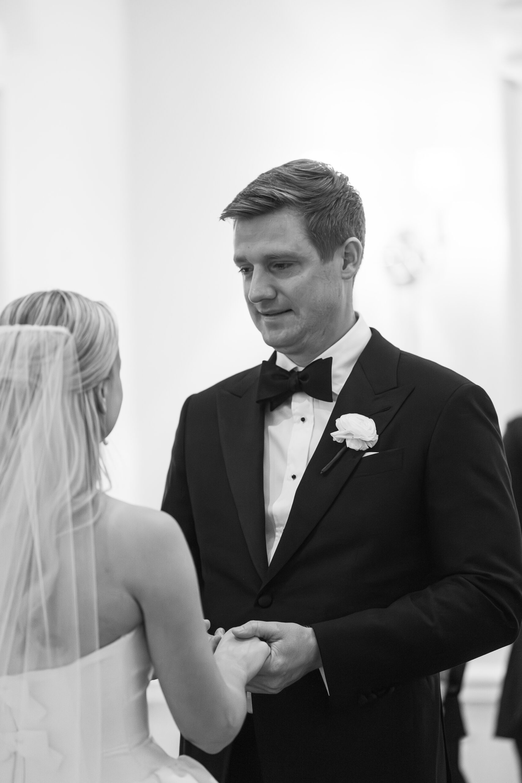 Indoor wedding ceremony at Heritage Club