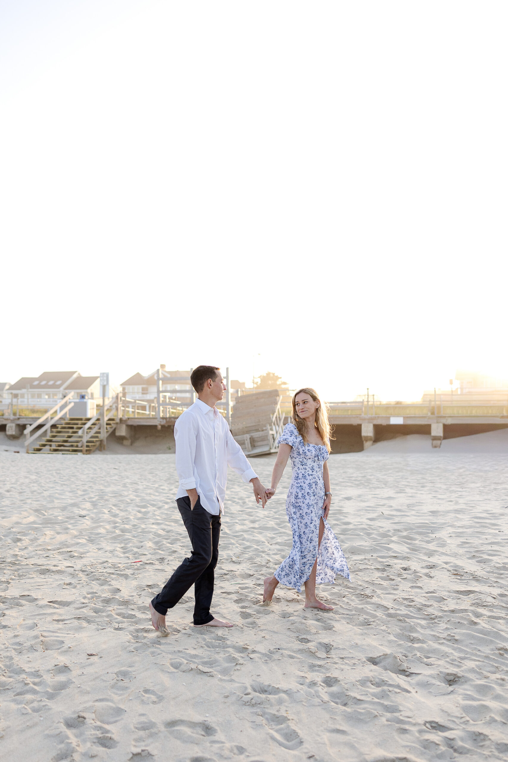Spring Lake Beach engagement