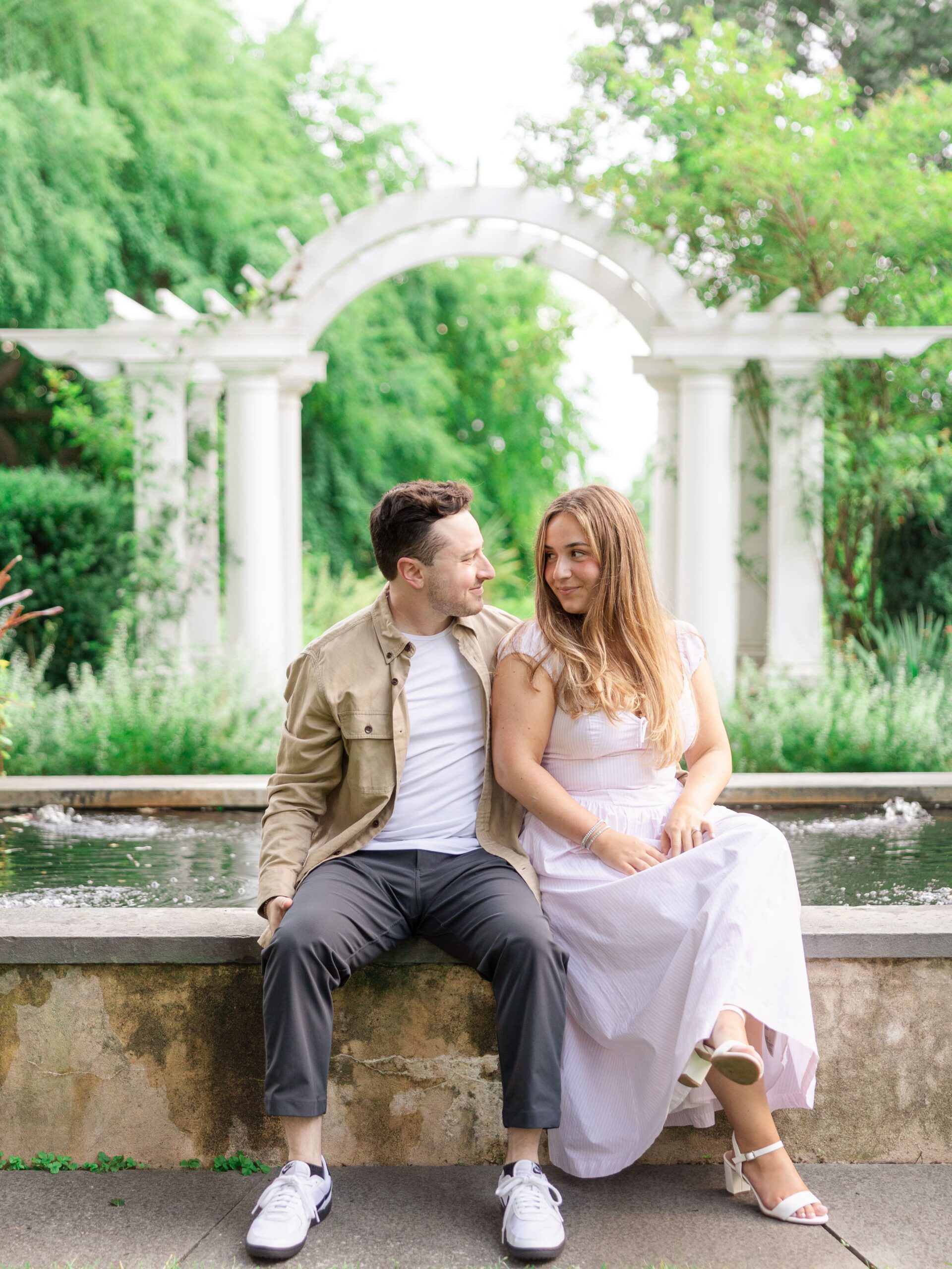 Sunset Engagement in Morristown NJ