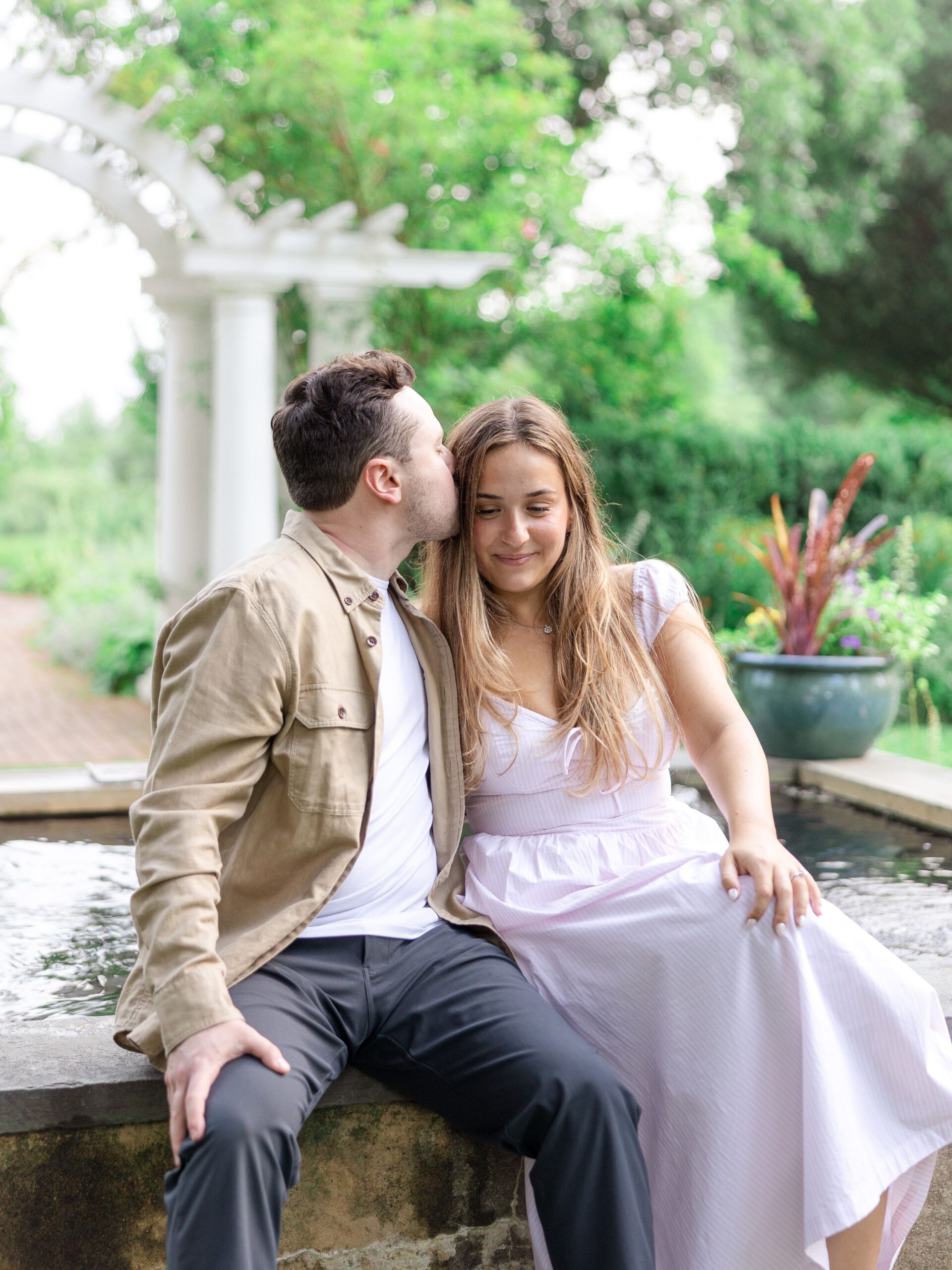 Sunset Engagement in Morristown NJ